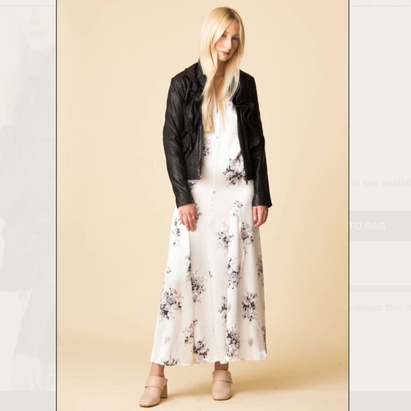 $898 Marissa Webb Davina Leather Jacket XS - Picture 5 of 10